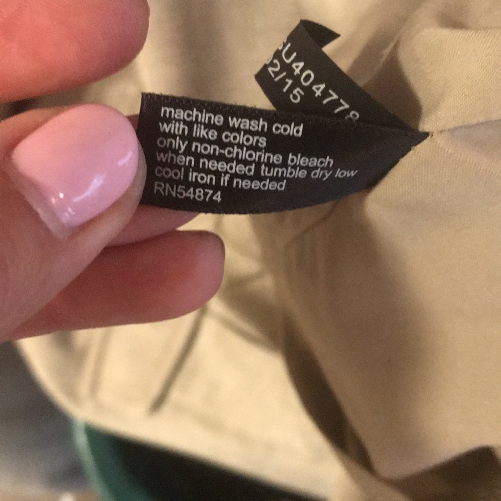 The Limited Oatmeal/beige exposed zipper pencil skirt - Picture 11 of 11